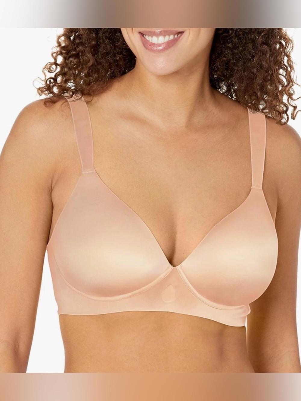Bali Comfort Revolution Ultimate Wireless Support Bra DF3462 Beige Size M